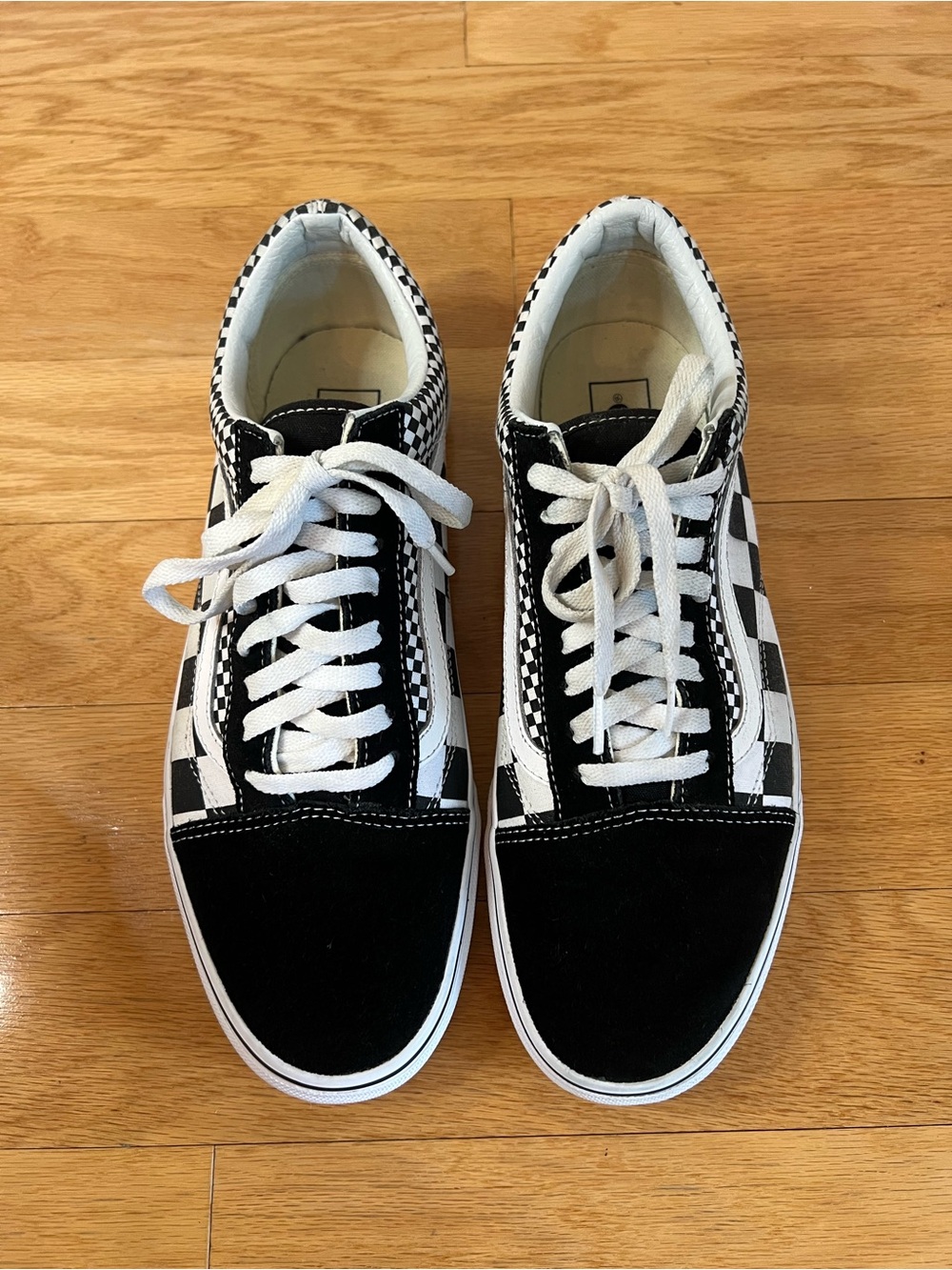 Vans Old Skool “Mix Checker” in Black/True White (Men’s 10.5/Women’s 12) - Picture 6 of 8